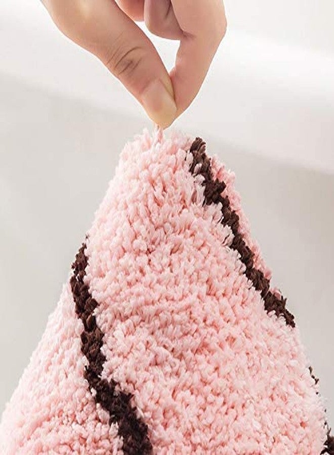 HYST Thick Pink Pig Design Cute Bathroom mat,Showroom Bathmat,Non-Slip Bath Rugs,Play Carpet Area Rug for Kids,Photography Props,Home Decor,Indoor mat,Plush Bathroom Rugs(Pig's Head) - Image 3
